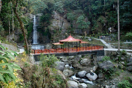 Banjhakri falls and park The Banjhakri falls and park form a composite recreation center of a