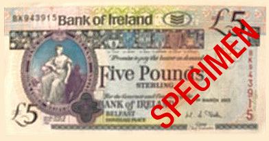 Banknotes of the Bank of Ireland (Northern Ireland)