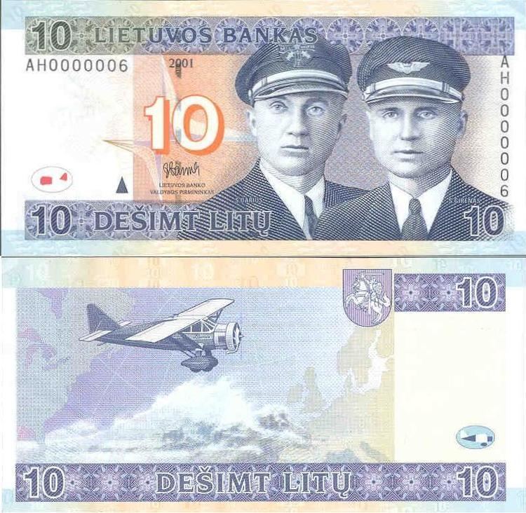 Banknotes of the Lithuanian litas