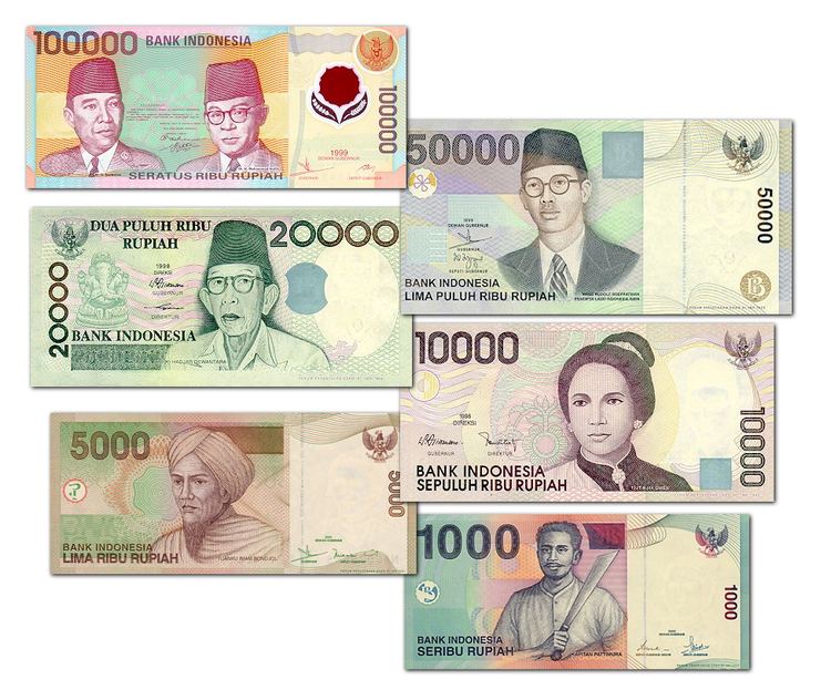 Banknotes of the rupiah