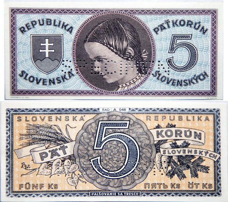 Banknotes of the Slovak koruna (1939-45)