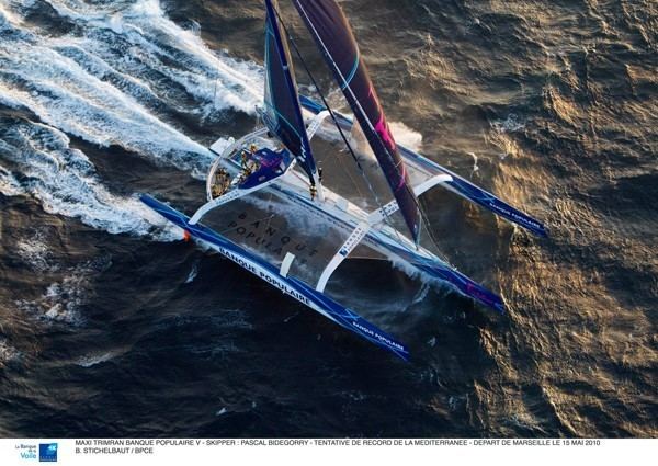Banque Populaire V The RoundtheWorld Record has been CRUSHED Banque Populaire V Wins
