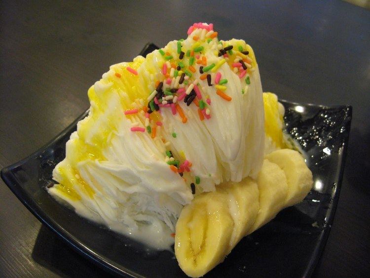 Baobing Milky Shaved Ice Baobing Chinese Dessert I discover a NEW