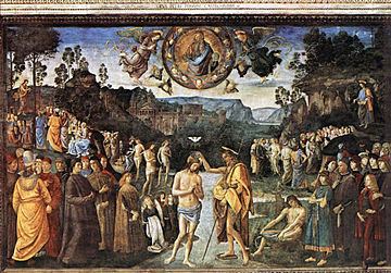 Baptism of Christ (Perugino) httpsuploadwikimediaorgwikipediacommonsthu