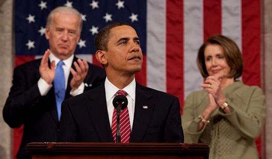 Barack Obama speech to joint session of Congress, February 2009