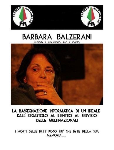 Barbara Balzerani La brigatista Barbara Balzerani presenta il suo libro a Roseto