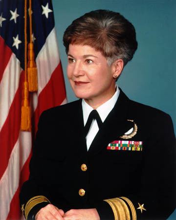 Barbara E. McGann 2001 Grand Marshal Rear Admiral Barbara E McGann