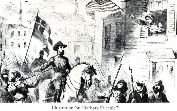 Barbara Fritchie Barbara Frietchie Whittier as Abolitionist