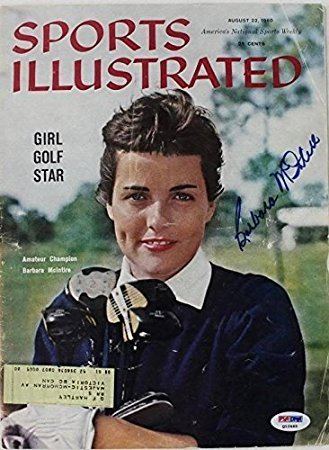 Barbara McIntire Barbara Mcintire Golf Signed Sports Illustrated 1960 Q12465 PSA