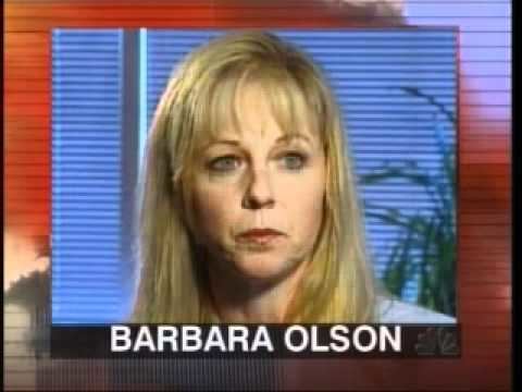 Barbara Olson looking afar and wearing a light blue blouse