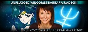 Barbara Radecki Barbara Radecki the voice of Sailor Neptune to appear at Unplugged