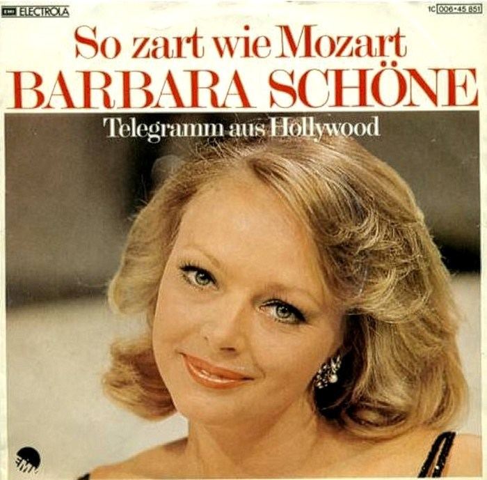 Barbara Schöne 45cat Barbara Schne So Zart Wie Mozart Telegramm Aus
