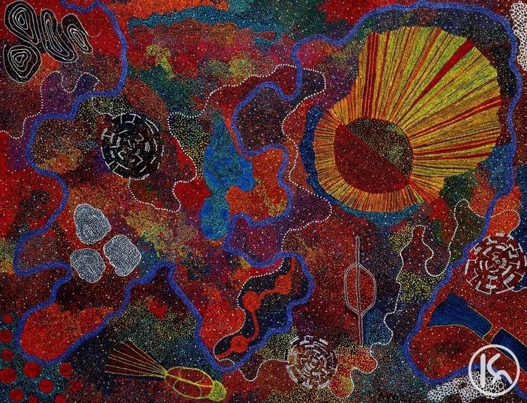 Barbara Weir Barbara Weir Aboriginal Artist from Utopia Central
