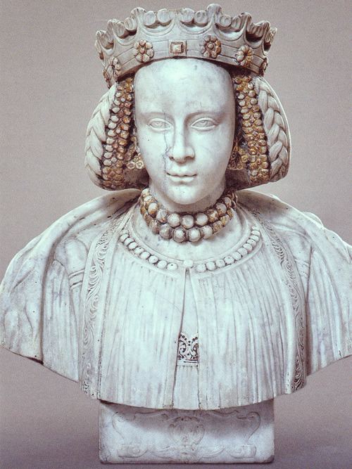 Barbara Zápolya rubersanguis Bust of Barbara Zapolya 14951515 unknown artist