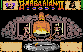 Barbarian II: The Dungeon of Drax Atari ST Barbarian II The Dungeon of Drax scans dump download