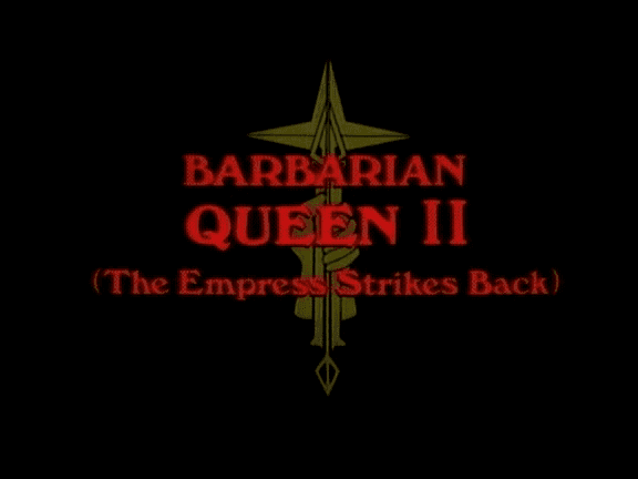 Barbarian Queen II: The Empress Strikes Back movie scenes There s more magic more nudity more action and more fist pounding stupidity It s simply a movie that must be seen to be believed 