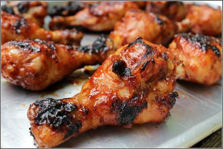 Barbecue chicken Honey Ginger Barbecue Chicken A Dash of Sanity