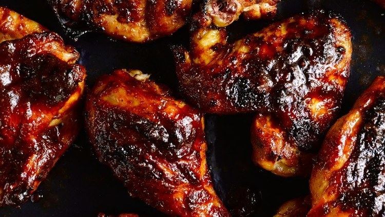 Barbecue chicken BBQ Chicken Recipe Bon Apptit Recipe Bon Appetit