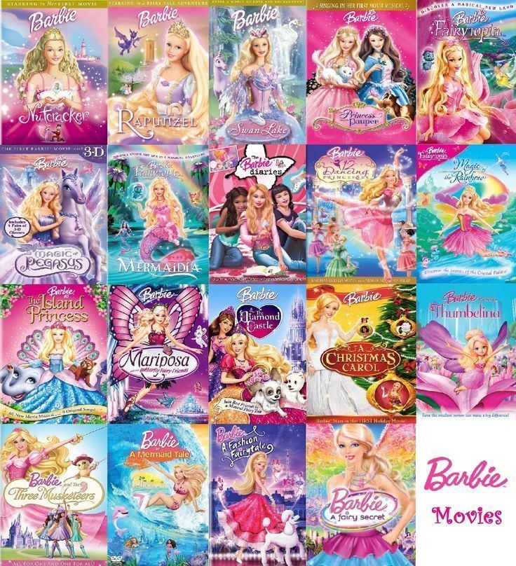 2018 barbie movies list