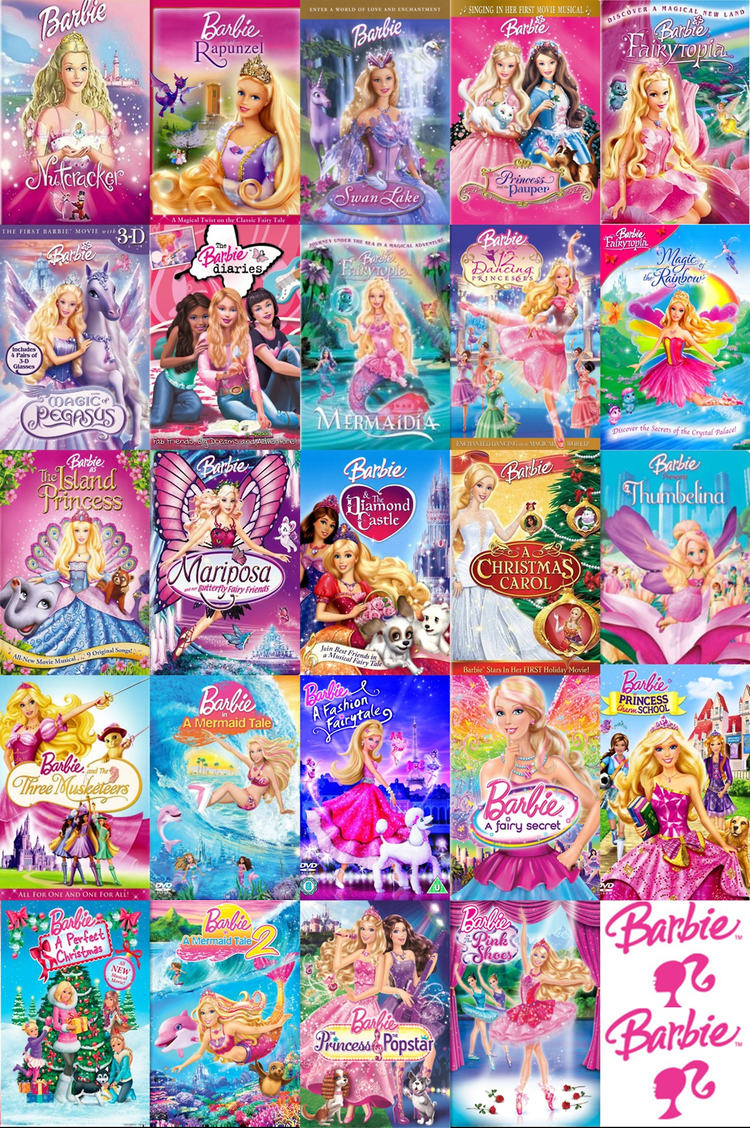 barbie film collection