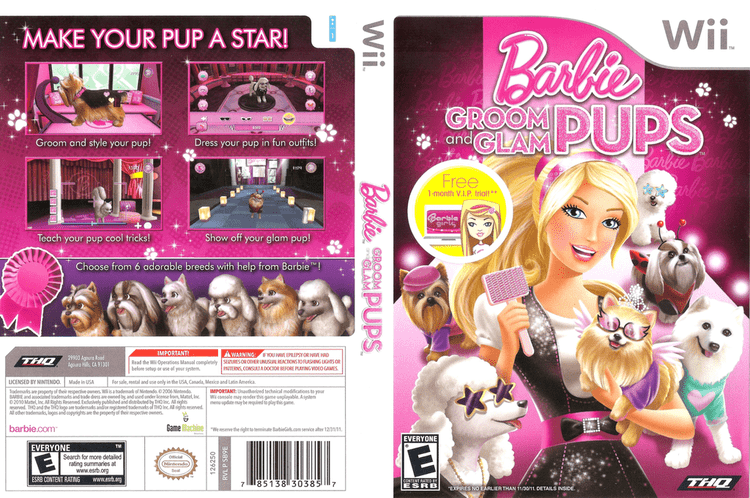 Barbie: Groom and Glam Pups SB9E78 Barbie Groom and Glam Pups