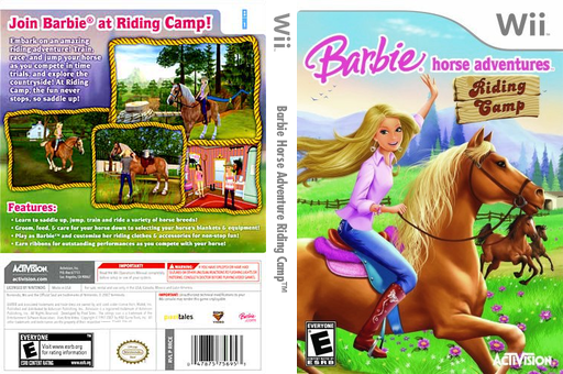 barbie horse race