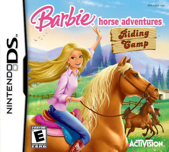 Barbie Horse Adventures: Riding Camp Barbie Horse Adventures Riding Camp Box Shot for DS GameFAQs