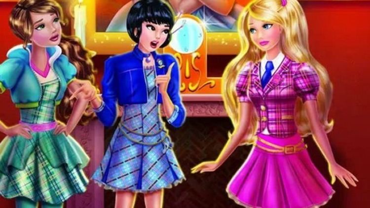 barbie princess charm school uniform