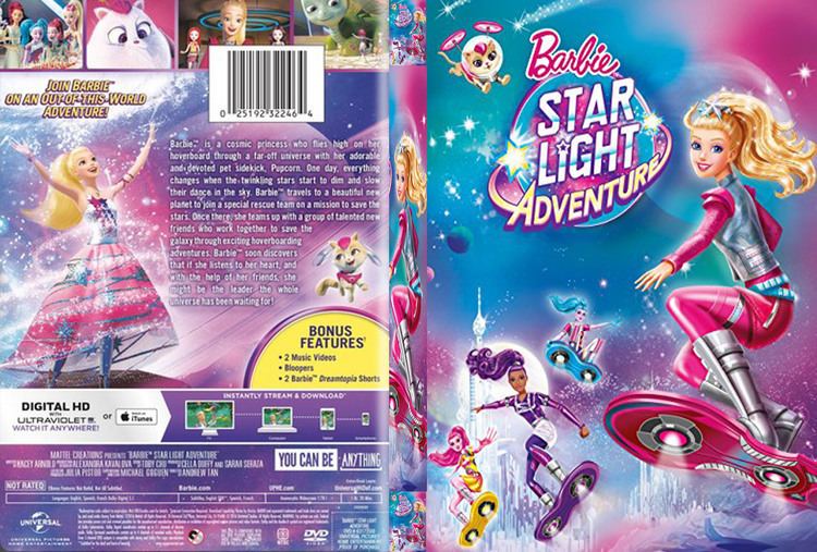 Barbie: Star Light Adventure Barbie Star Light Adventure 2016 Anime Movie DVD Cover Kim