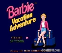 Barbie: Vacation Adventure Barbie Vacation Adventure ROM Download for Sega Genesis CoolROMcom