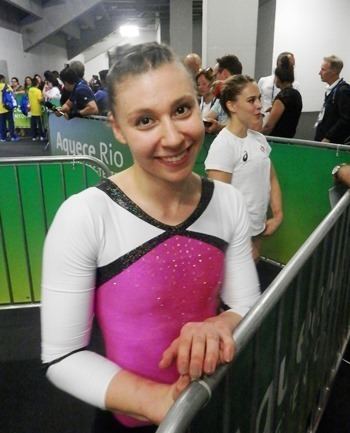 Barbora Mokošová portov gymnastka Barbora Mokoov priamo v Riu de Janeiro