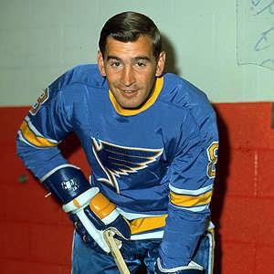 Barclay Plager Third String Goalie 196869 St Louis Blues Barclay