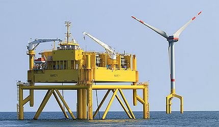 BARD Offshore 1 BARD Offshore I Wind Farm North Sea Power Technology