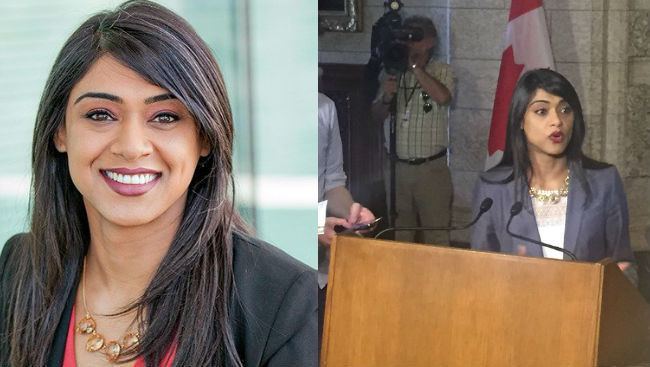 Bardish Chagger Small Business Minister Bardish Chagger Becomes House Leader In