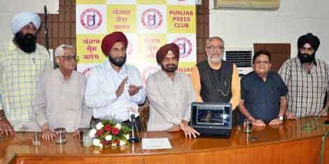 Barjinder Singh Hamdard Barjinder Singh Hamdard launches Free WiFi service in Punjab Press Club