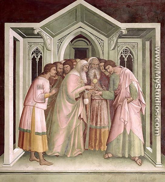 Barna da Siena The Annunciation by Barna Da Siena MyStudioscom