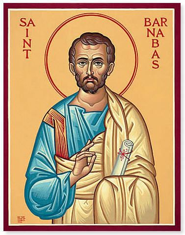 Barnabas St Barnabas Icon amp Brief Bio
