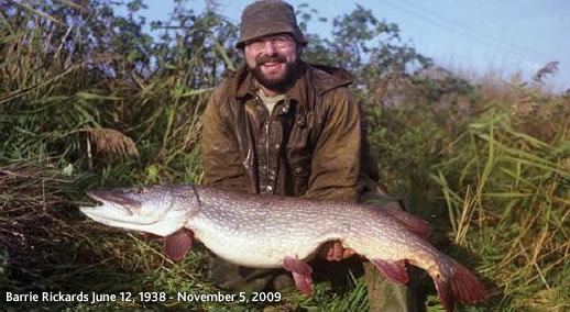 Barrie Rickards Professor Barrie Rickards palaeontologist and angler The Angling