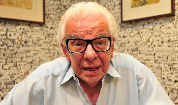 Barry Cryer Barry Cryer hits out at witch hunt over celebrities
