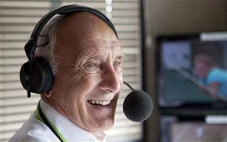 Barry Davies Wimbledon 2011 Return of Barry Davies to the commentary