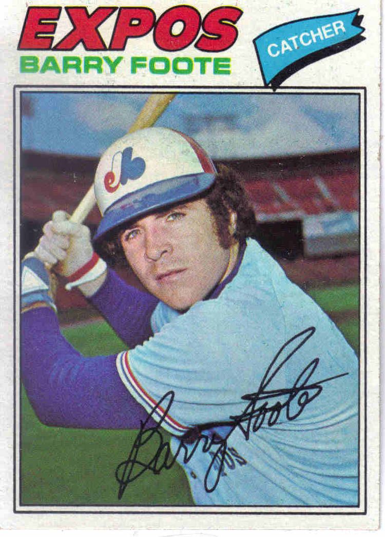 Barry Foote Baseball 1977 1977 Topps Baseball 612 Barry Foote