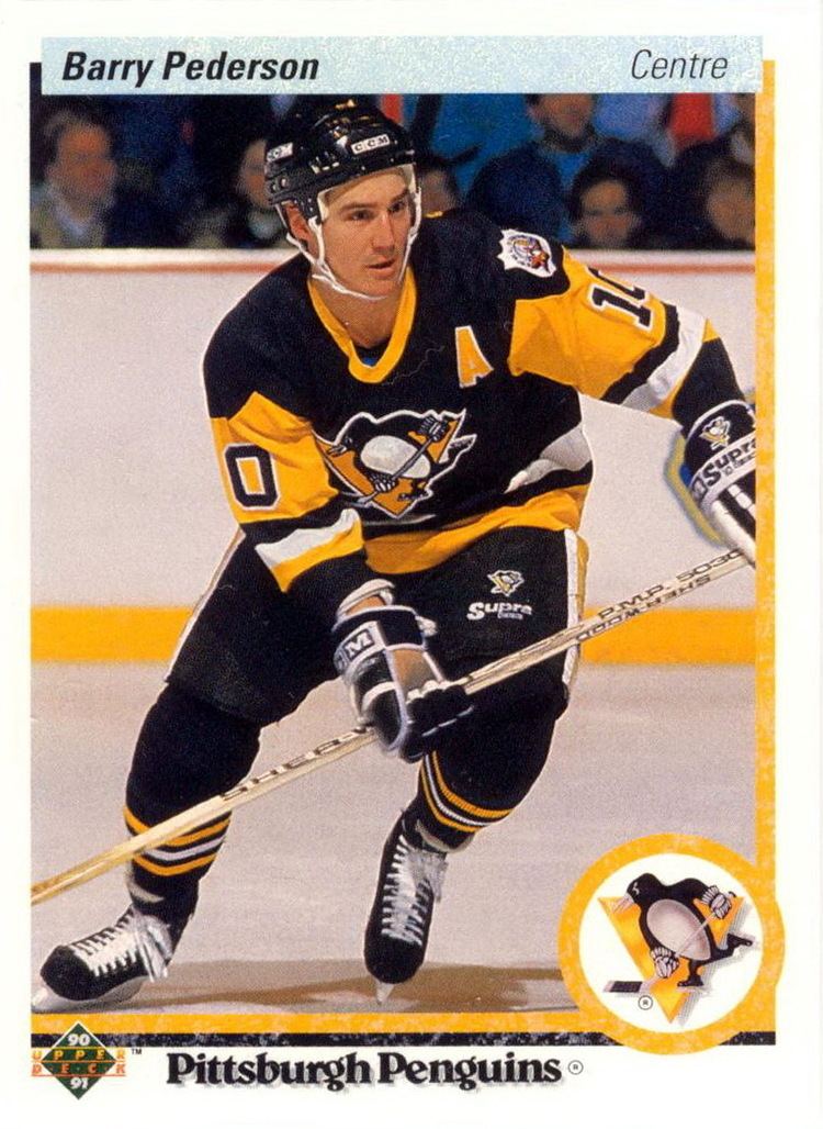 Barry Pederson Barry Pederson Players cards since 1990 1991 penguinshockey