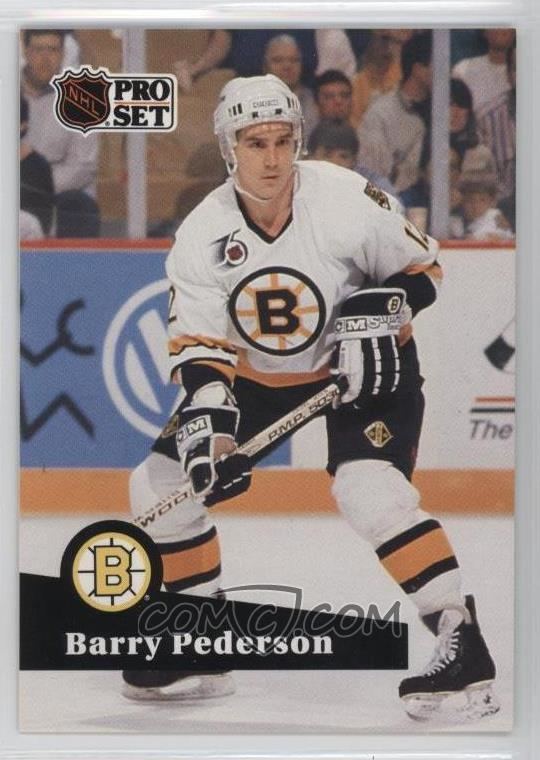 Barry Pederson 199192 Pro Set Base 351 Barry Pederson COMC Card Marketplace