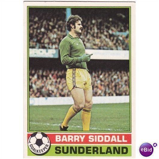 Barry Siddall Barry Siddall Sunderland English Football Memories 80s