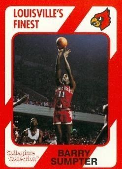 Barry Sumpter Amazoncom Barry Sumpter Basketball Card Louisville 1989
