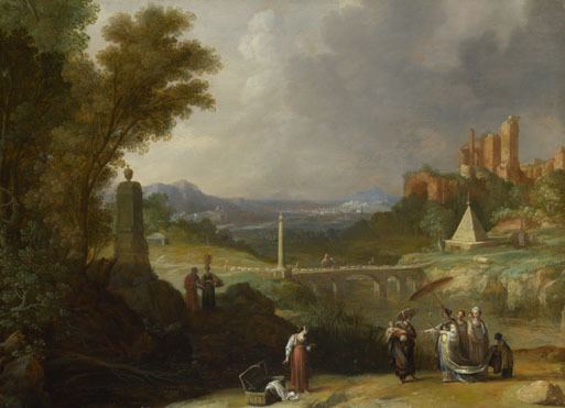 Bartholomeus Breenbergh Bartholomeus Breenbergh The Finding of the Infant Moses