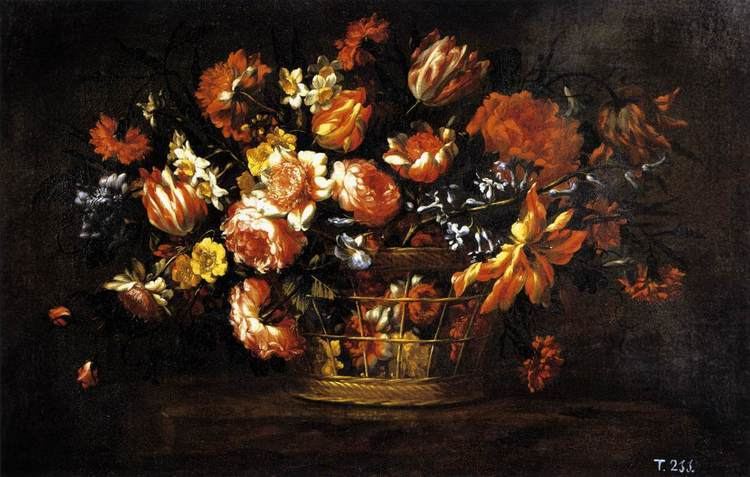 Bartolomé Pérez FileBartolom Prez Basket of Flowers WGA17190jpg Wikimedia