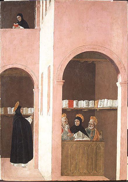 Bartolomeo degli Erri Bartolomeo degli Erri Saint Thomas Aquinas Aided by Saints Peter