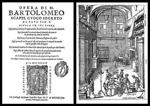 Bartolomeo Scappi BibliOdyssey The Renaissance Kitchen