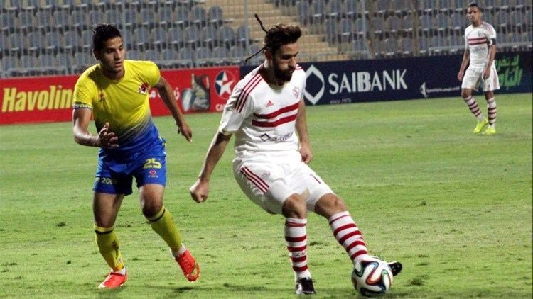 Basem Morsy Zamalek player Basem Morsy during Egyptian league matches